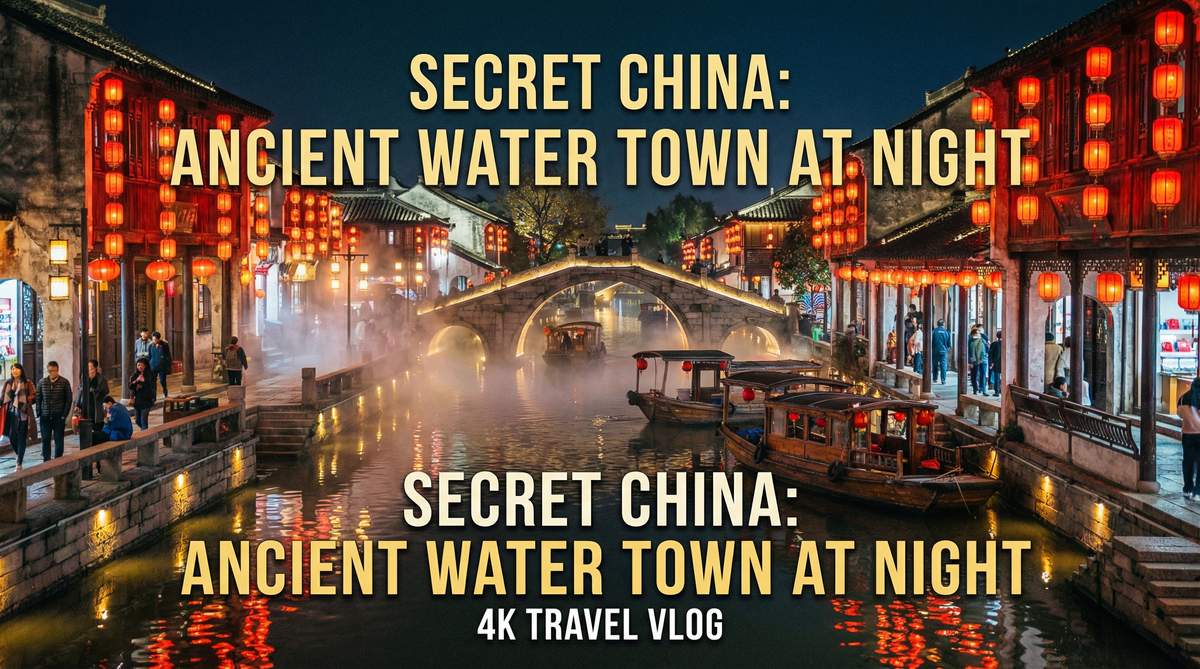 小蓝视频古镇夜景旅拍视频
